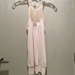 Anthropologie cream top